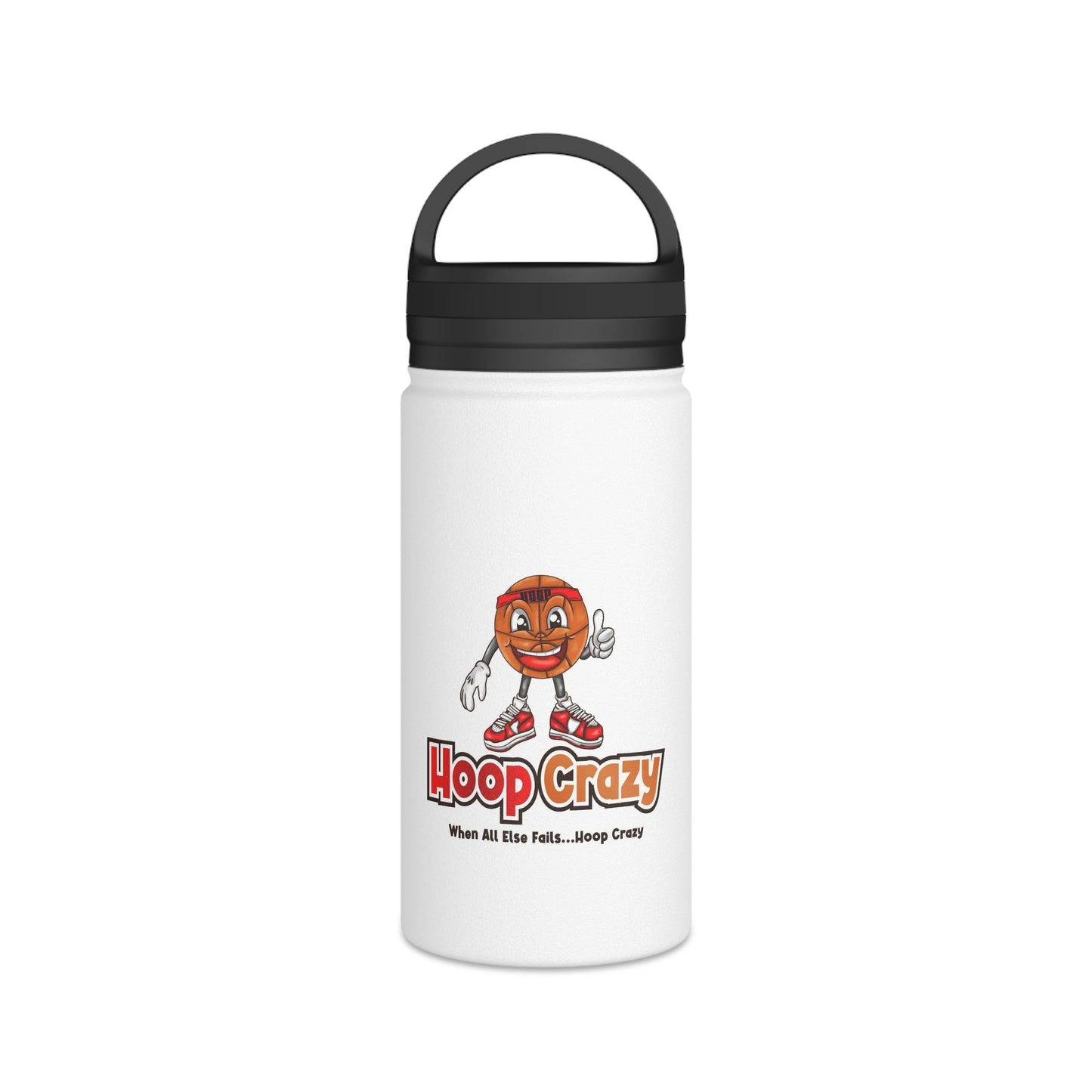 Stainless Steel Water Bottle, Handle Lid