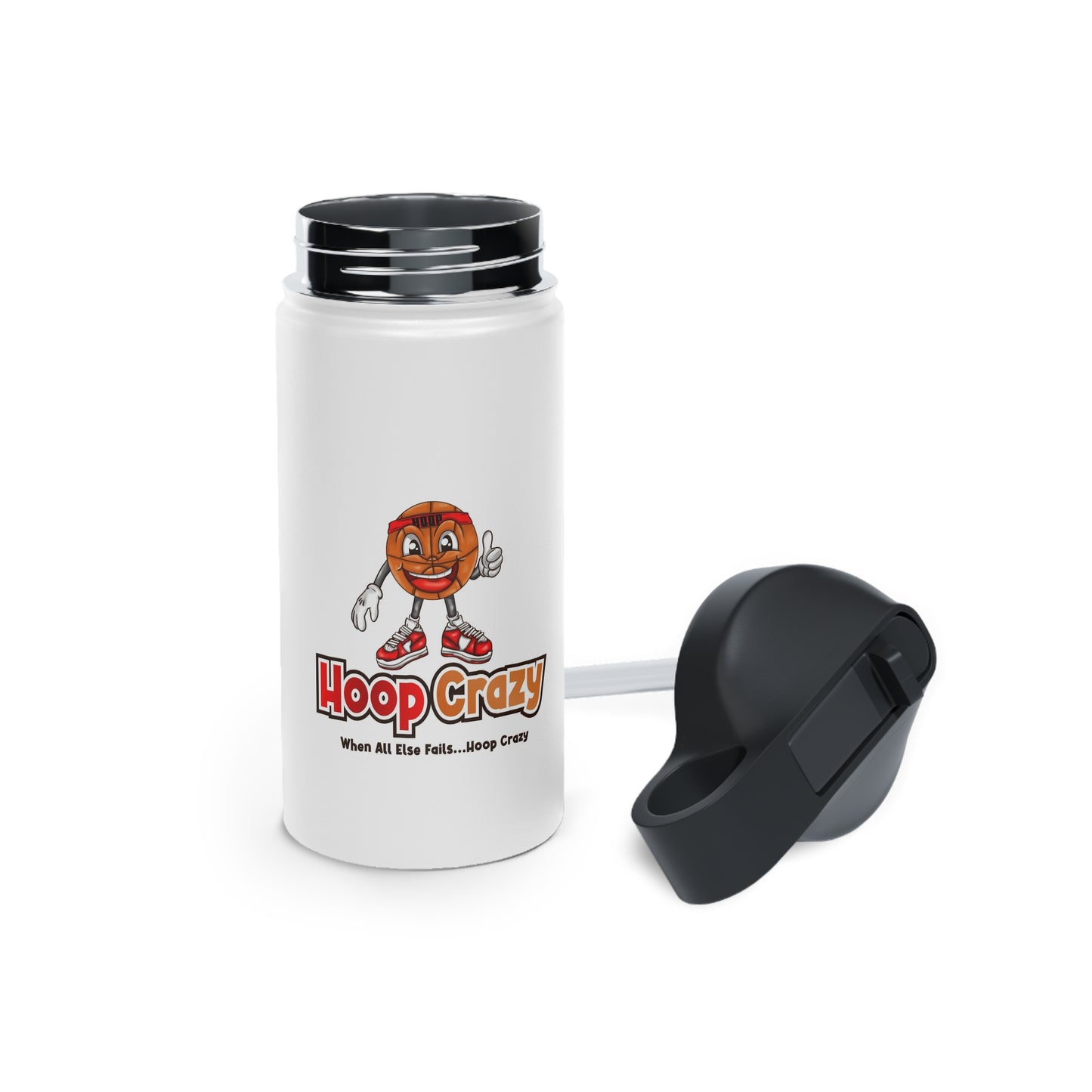 Stainless Steel Water Bottle, Standard Lid