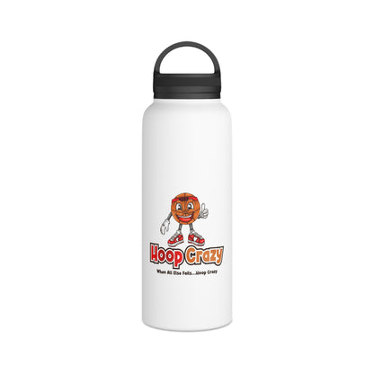 Stainless Steel Water Bottle, Handle Lid