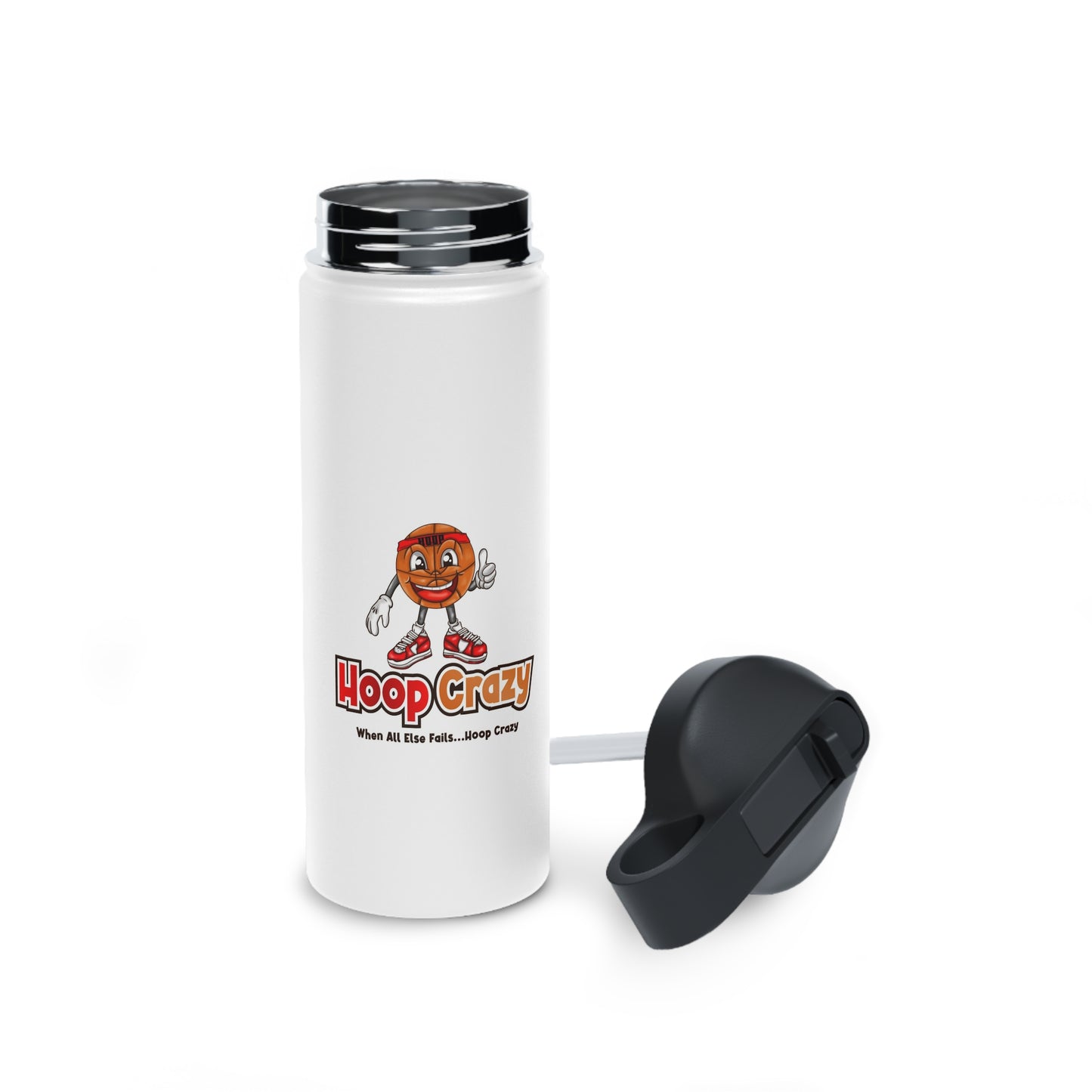 Stainless Steel Water Bottle, Standard Lid