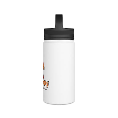 Stainless Steel Water Bottle, Handle Lid