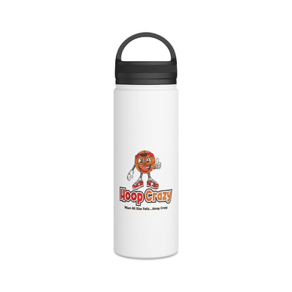 Stainless Steel Water Bottle, Handle Lid